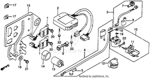 Electric Plate + Spark Unit Schematic