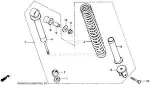 Shock Absorber Schematic