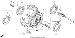 Front Wheel Schematic