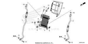 Oil Cooler Schematic