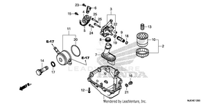 Oil Pan@oil Pump Schematic