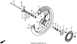 Front Wheel Schematic