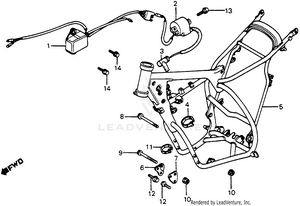 Frame + Ignition Coil 82 Schematic