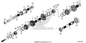 Final Drive Shaft Schematic