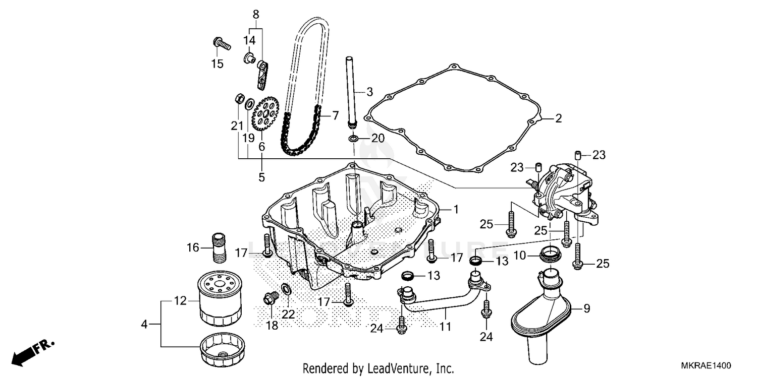 OIL PAN@OIL PUMP