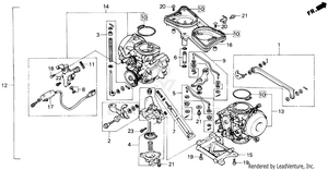 Carburetor (assembly) Schematic