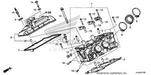 Cylinder Head Schematic