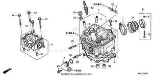 Cylinder Head Schematic