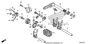 Gearshift Drum Schematic