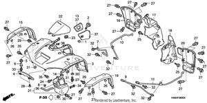 Front Fender Schematic