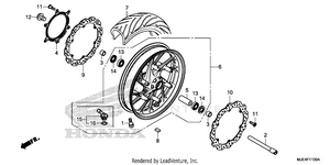 Front Wheel Schematic