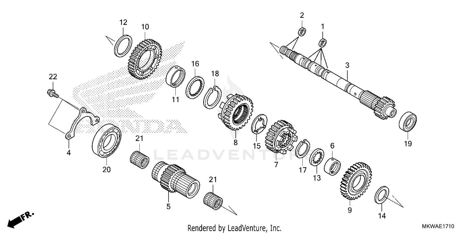 TRANSMISSION (MAINSHAFT)