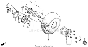 Front Wheel Schematic
