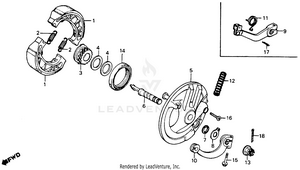 Front Brake Panel Schematic
