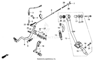 Brake Pedal Schematic