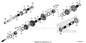 Final Drive Shaft Schematic