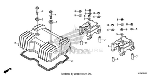 Cylinder Head Cover Schematic
