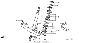 Steering Stem Schematic