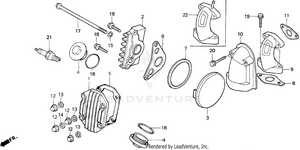 Cylinder Head Cover Schematic