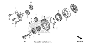 Starting Clutch Schematic