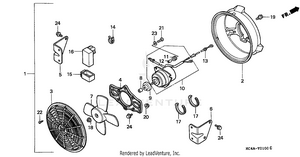 Cooling Fan Kit Schematic