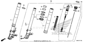 Front Fork (1) Schematic