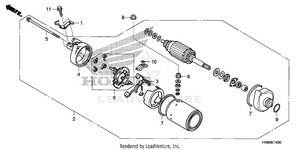 Starting Motor Schematic