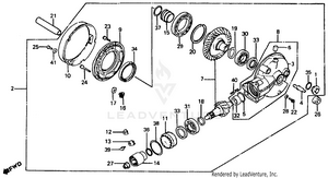 Final Driven Gear Schematic