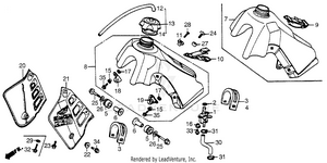 Fuel Tank 85-89 Schematic