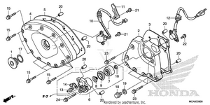 Front Cover@transmission Cover Schematic