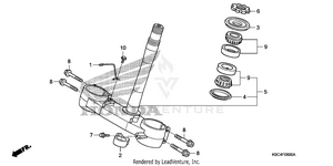 Steering Stem Schematic