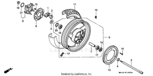 Rear Wheel Schematic