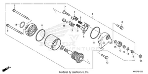 Starting Motor Schematic