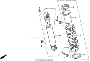 Rear Shock Absorber Schematic