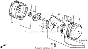 Points + Spark Advancer Schematic