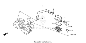 Sub Air Cleaner Schematic