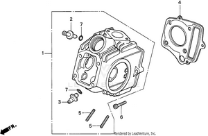 Cylinder Head Schematic