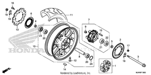 Rear Wheel Schematic
