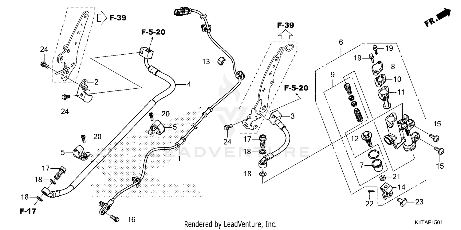 REAR BRAKE MASTER        CYLINDER (2)