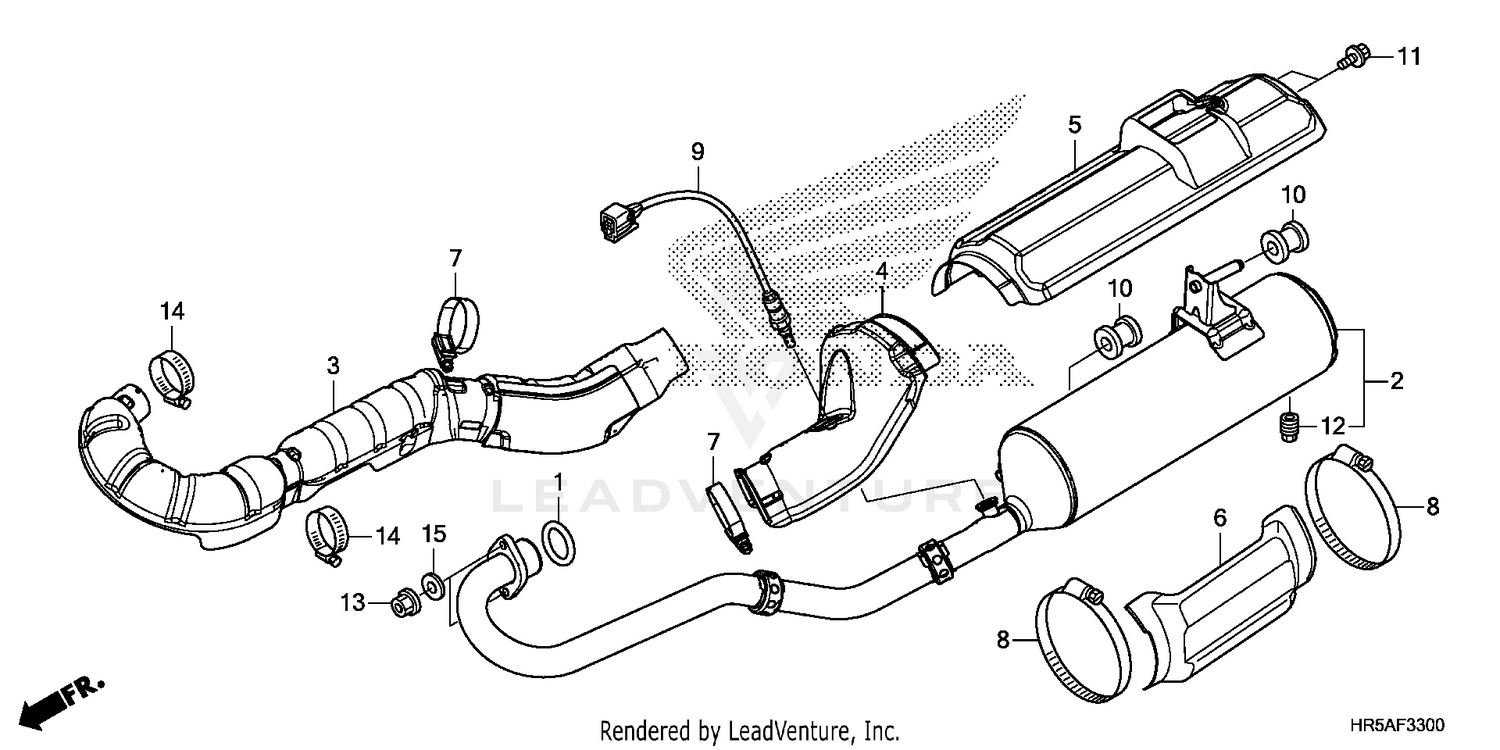EXHAUST MUFFLER