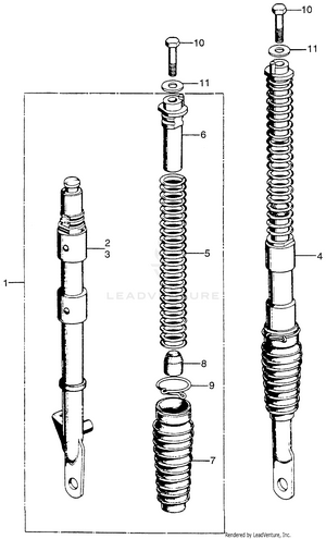 Front Shock Absorber Schematic