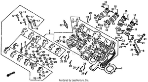 Cylinder Head Schematic
