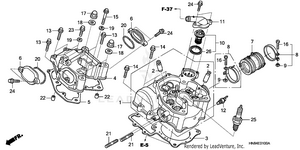 Cylinder Head Schematic