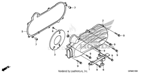 Left Side Cover Schematic