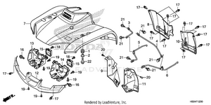 Front Fender Schematic
