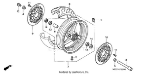 Front Wheel Schematic