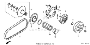 Driven Face Schematic