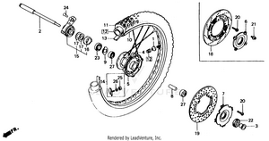 Front Wheel Schematic