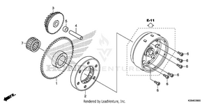 Starting Clutch Schematic