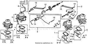 Carburetor Components Ii Schematic